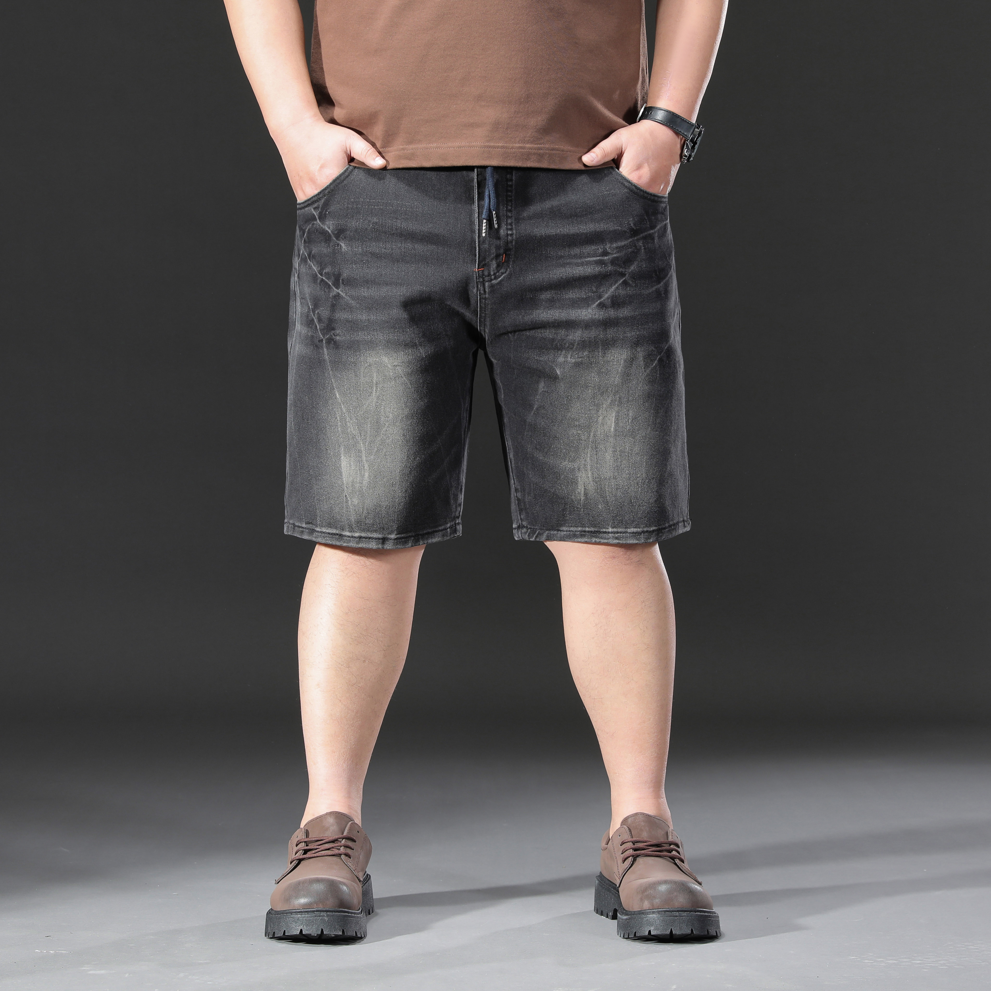 Men'S Fashion Trousers - Plus Size Denim Shorts Men's Jeans
