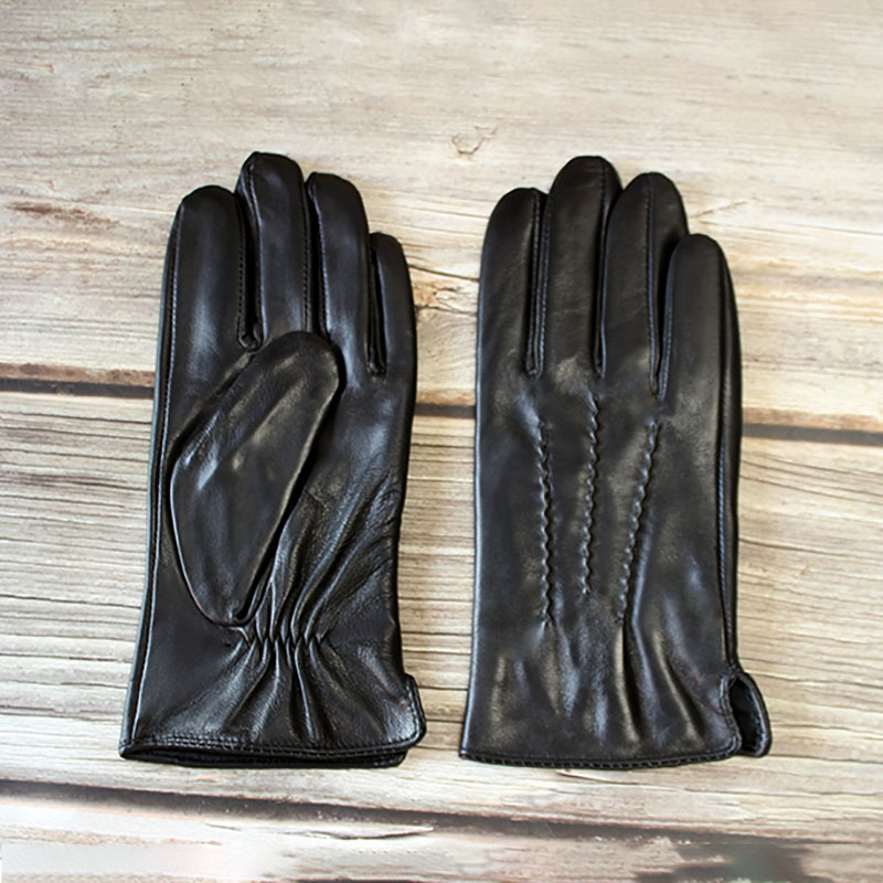 Driving Gloves Leather - Autumn Thin Sheepskin Leather Gloves Men's