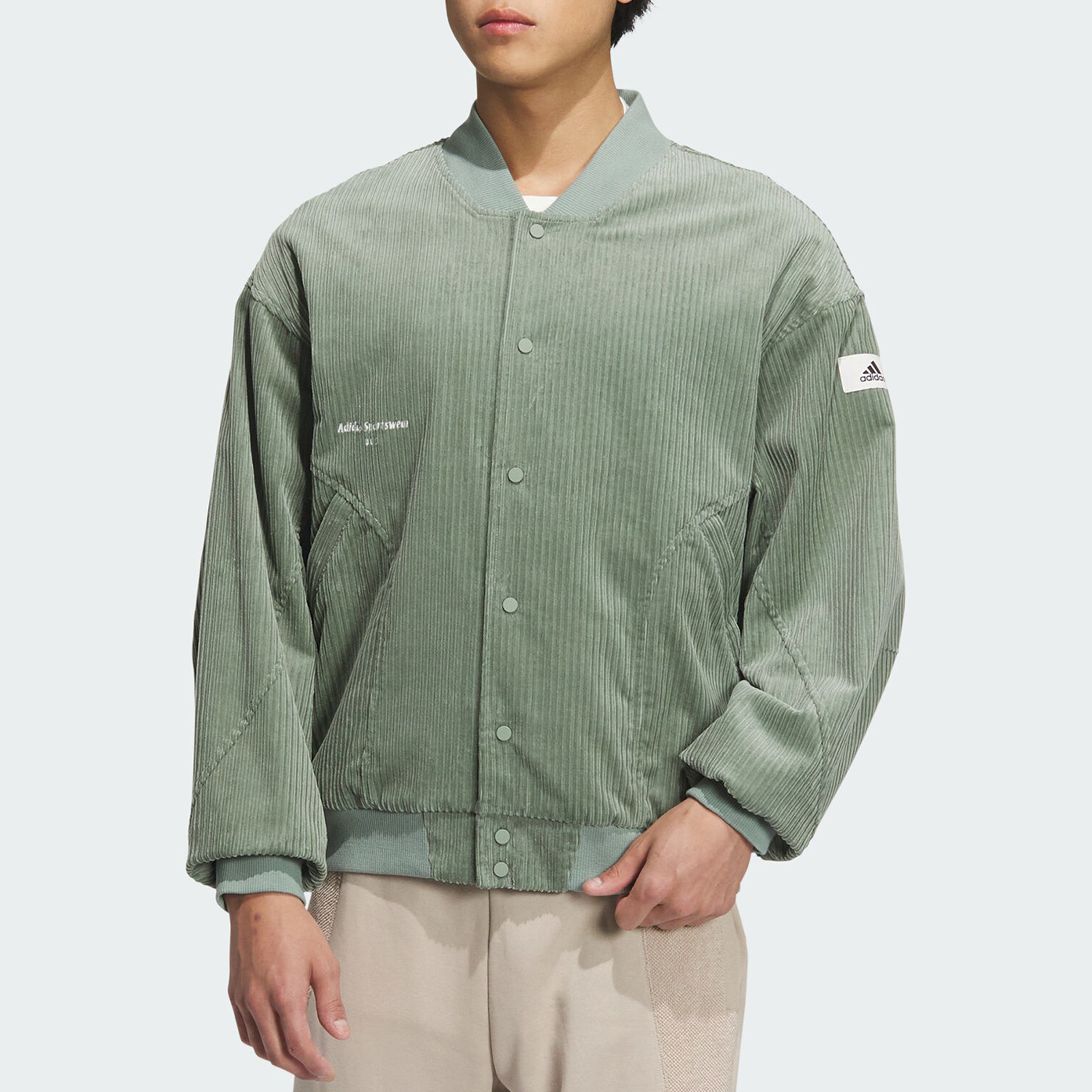 Corduroy Jacket Men - Adidas Authentic Current Season New Men's
