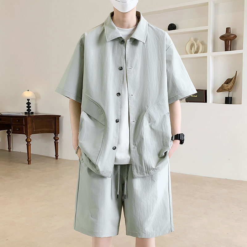 Men'S Fashion Color - Summer New Fashionable Solid Color Outdoor