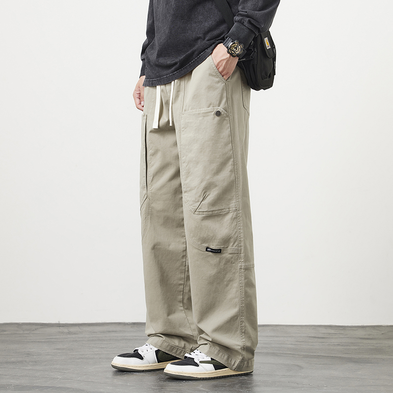Men'S Fashion Trousers - Autumn New Straight Casual Pants Wide