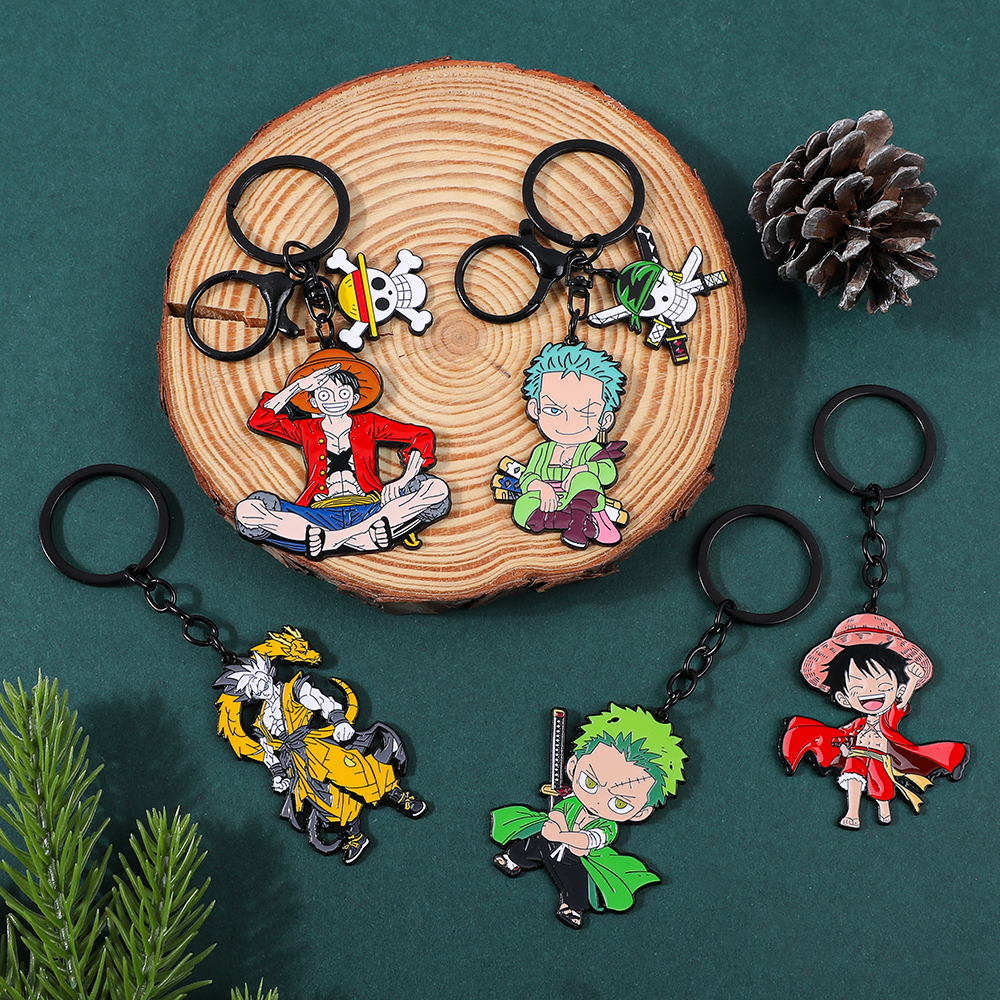 Men'S Fashion Accessories - One Piece Anime Keychain Featuring Monkey