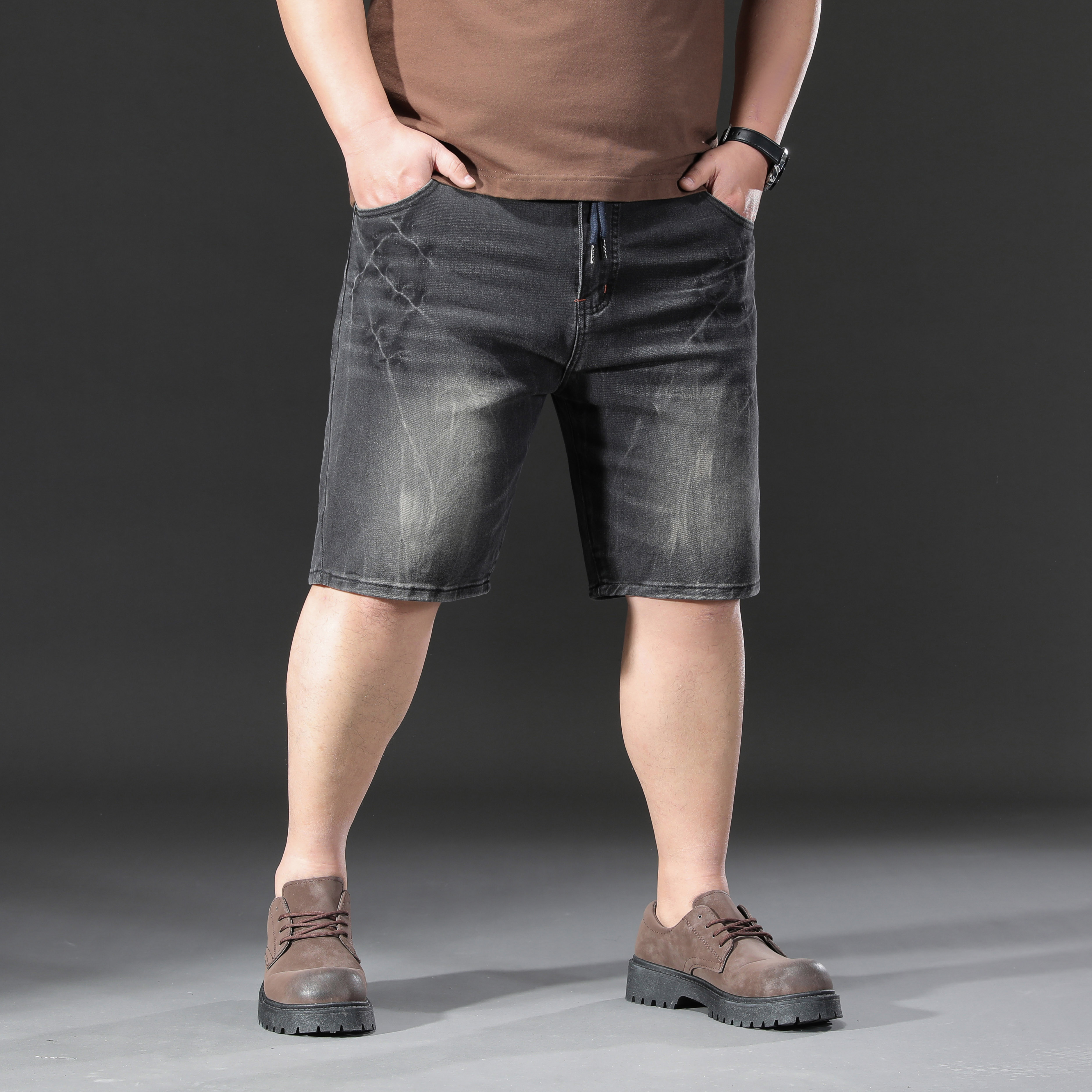Plus Size Denim Shorts Men's J - đánh giá và giá Men'S Fashion Trousers