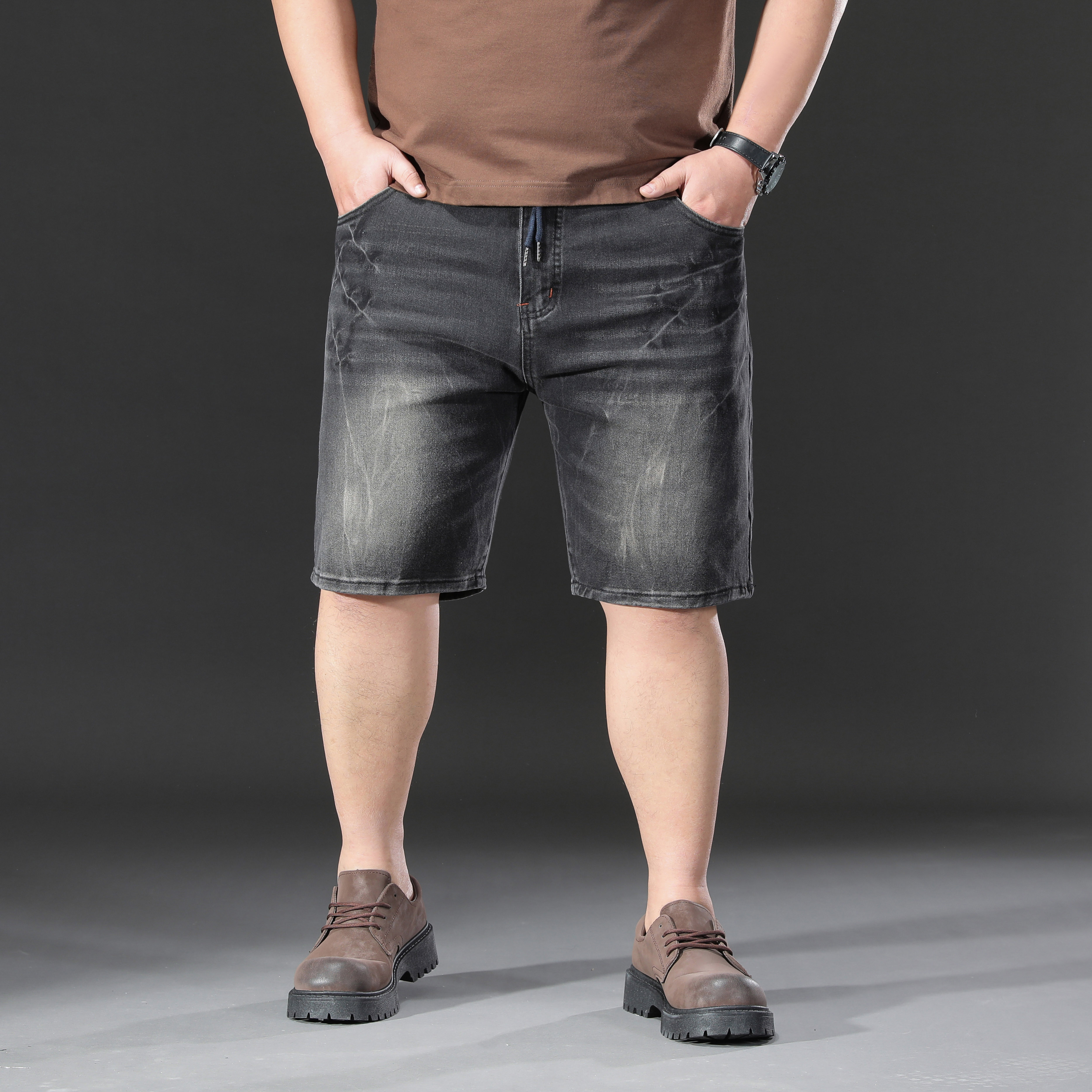 Plus Size Denim Shorts Men's J - đánh giá và giá Men'S Fashion Trousers