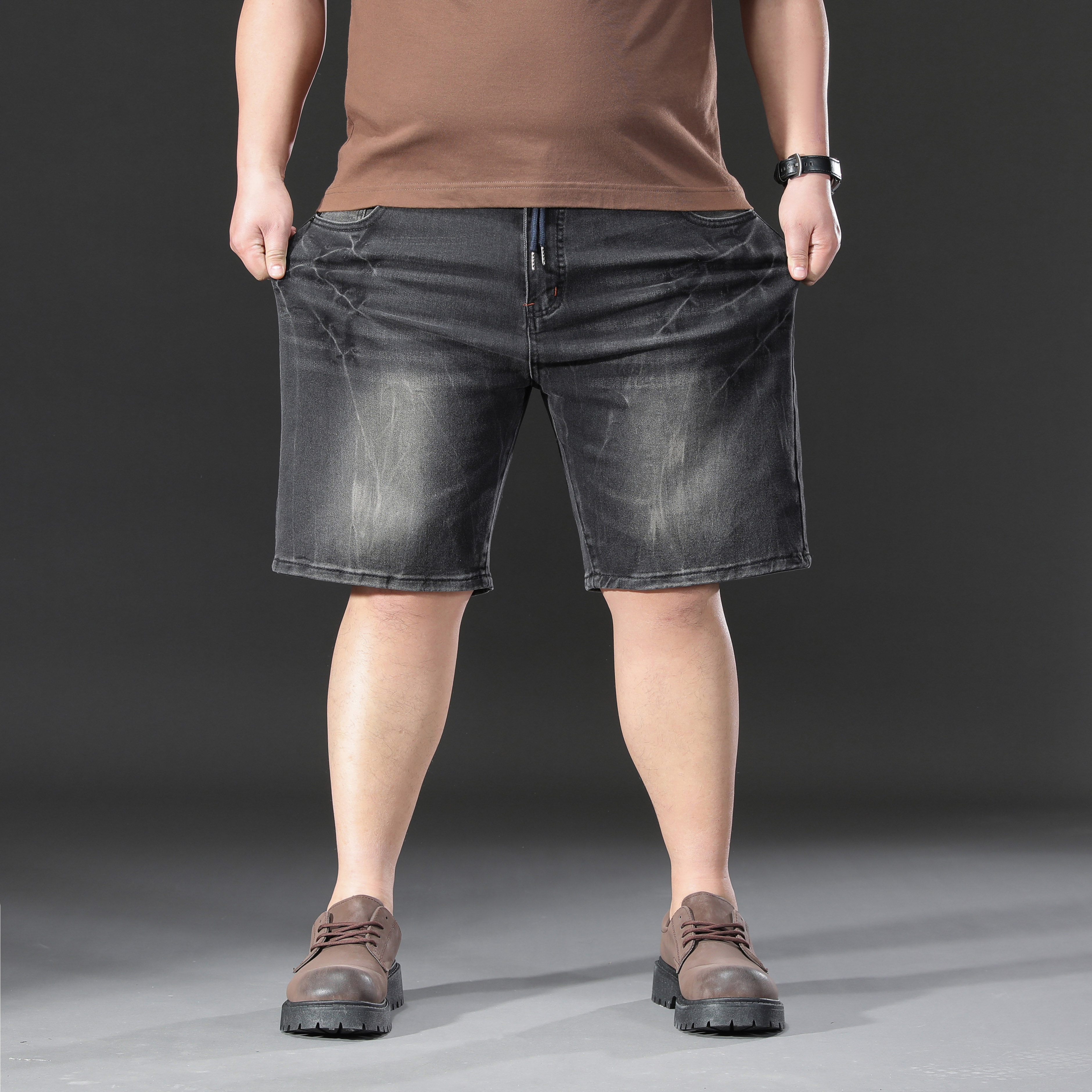 Plus Size Denim Shorts Men's J - đánh giá và giá Men'S Fashion Trousers