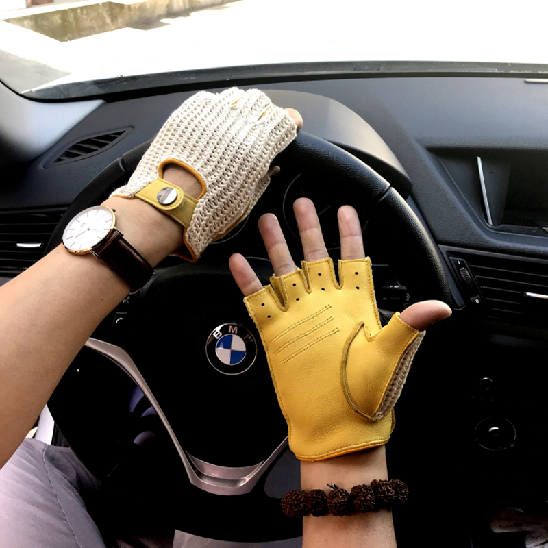2025 New Men genuine leather g - đánh giá và giá Driving Gloves Leather