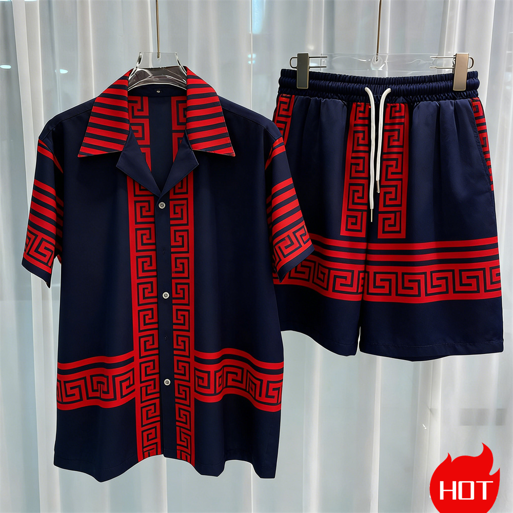 Digital printed men's set fash - đánh giá và giá Quality Men'S Fashion
