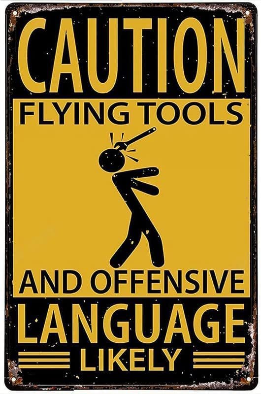 Caution Flying Tools And Offen - đánh giá và giá Men'S Fashion Garage