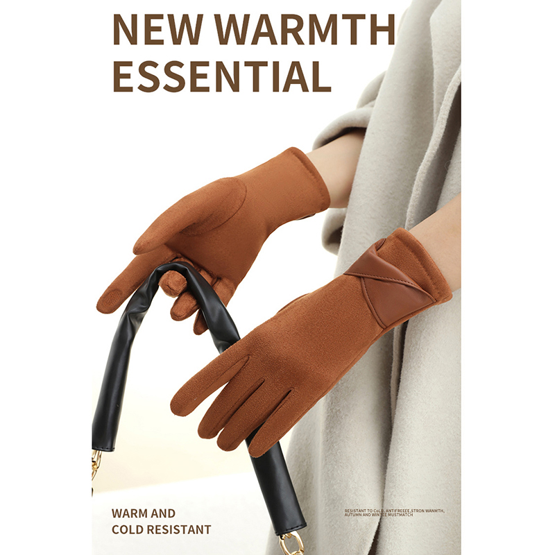 1 Pair Suede Gloves For Women  - đánh giá và giá Driving Gloves Leather