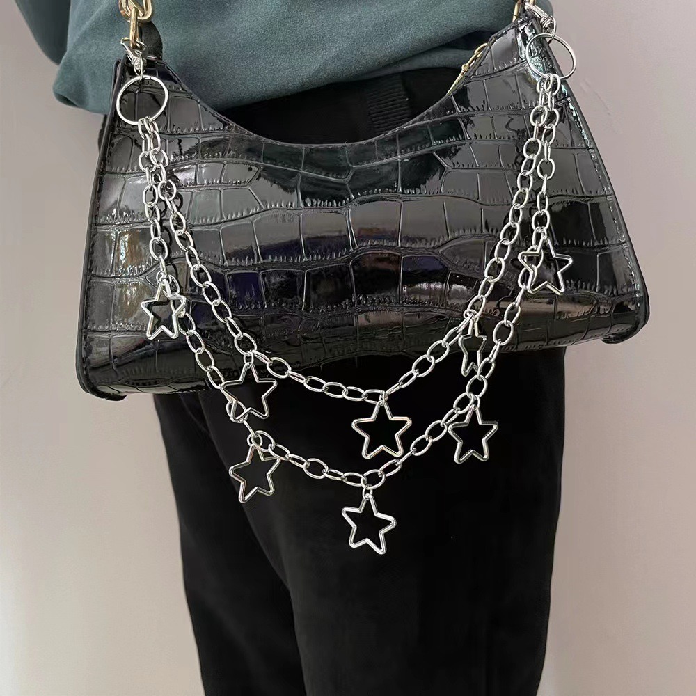 Punk Star Double Layer Waist C - đánh giá và giá Belt Mens Fashion