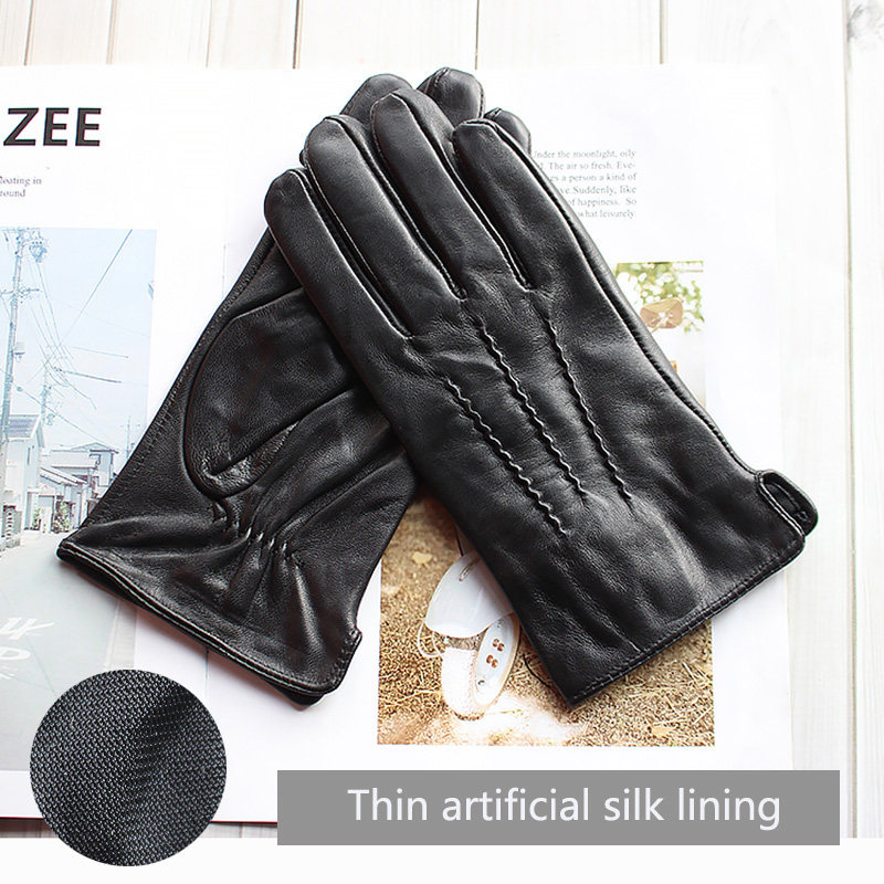 Autumn Thin Sheepskin Leather  - đánh giá và giá Driving Gloves Leather