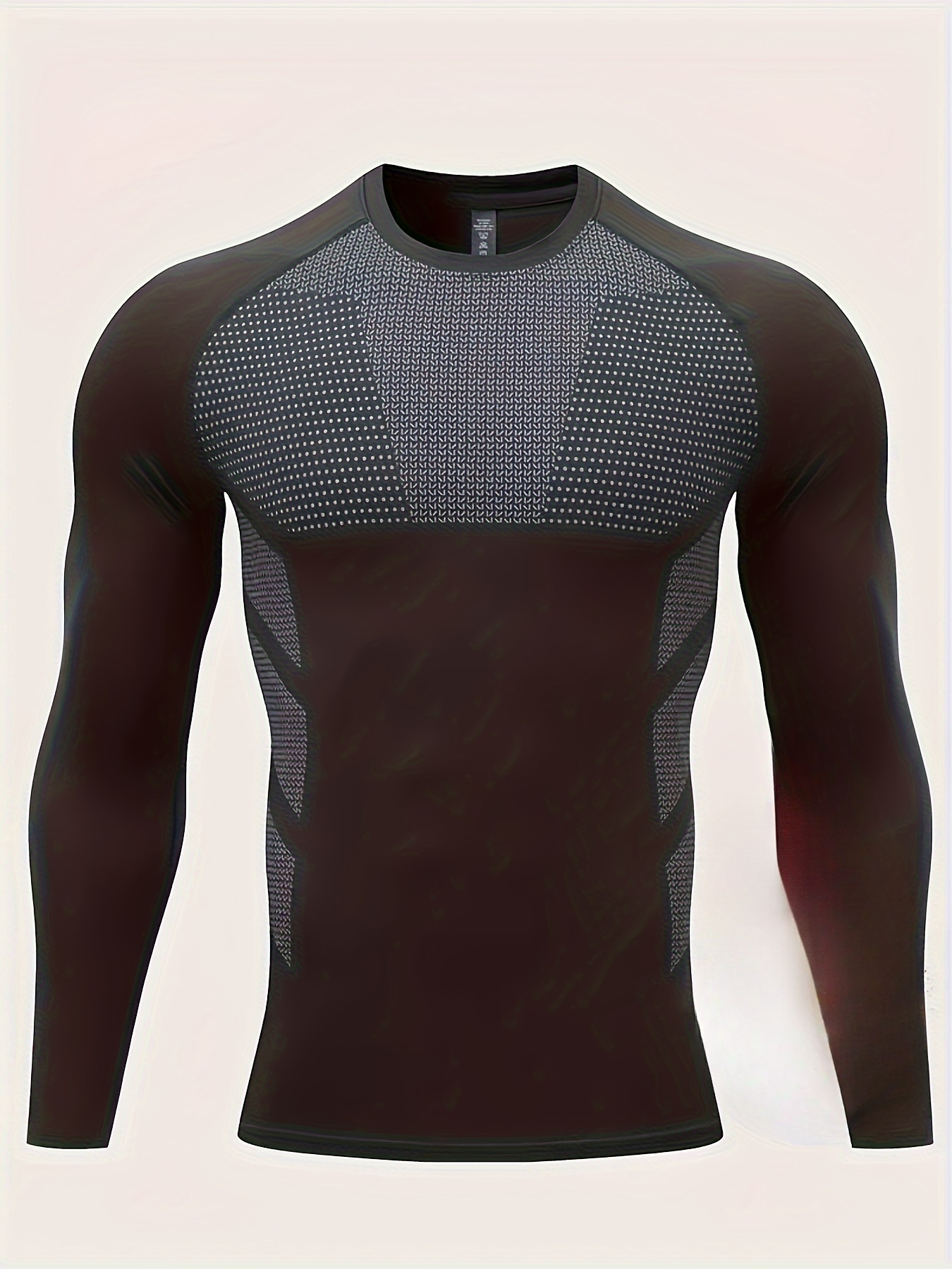 Men's autumn and winter thick  - đánh giá và giá Compression Shirt Workout