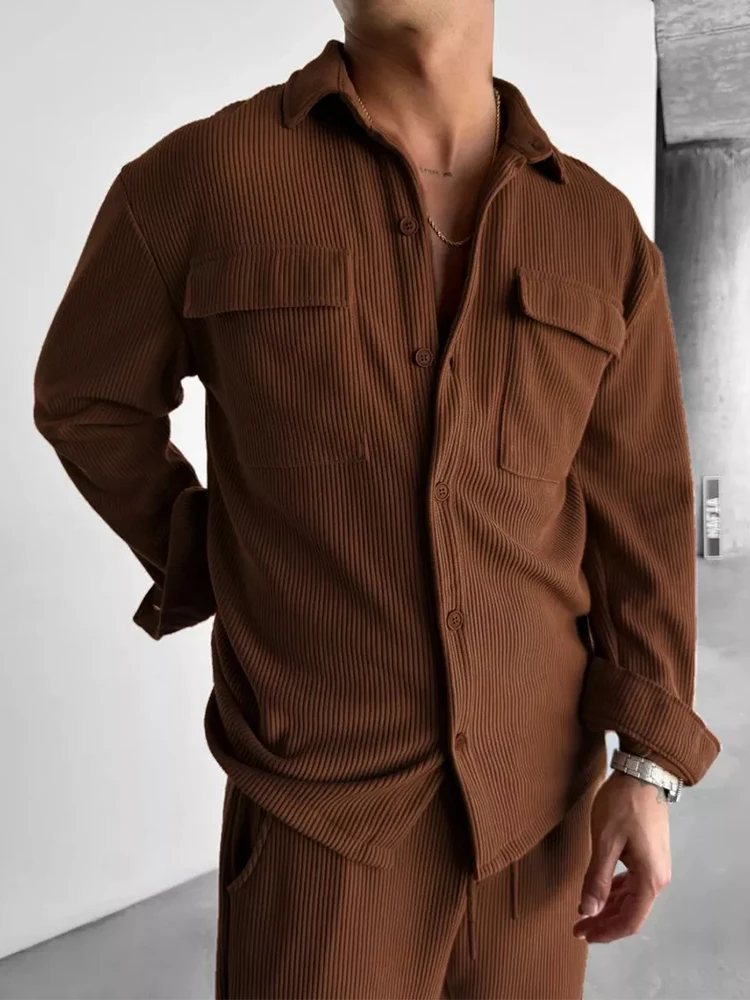 2025 Spring Casual Mens Two Pi - đánh giá và giá Corduroy Jacket Men