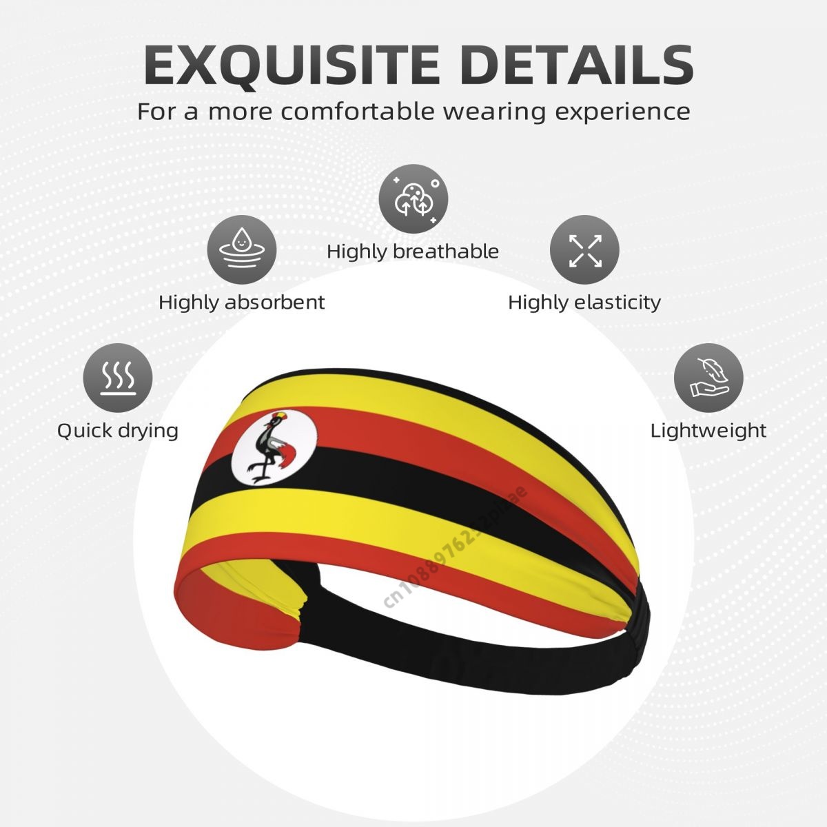 Uganda Flag Men Women Bands El - đánh giá và giá Men Fashion Uganda
