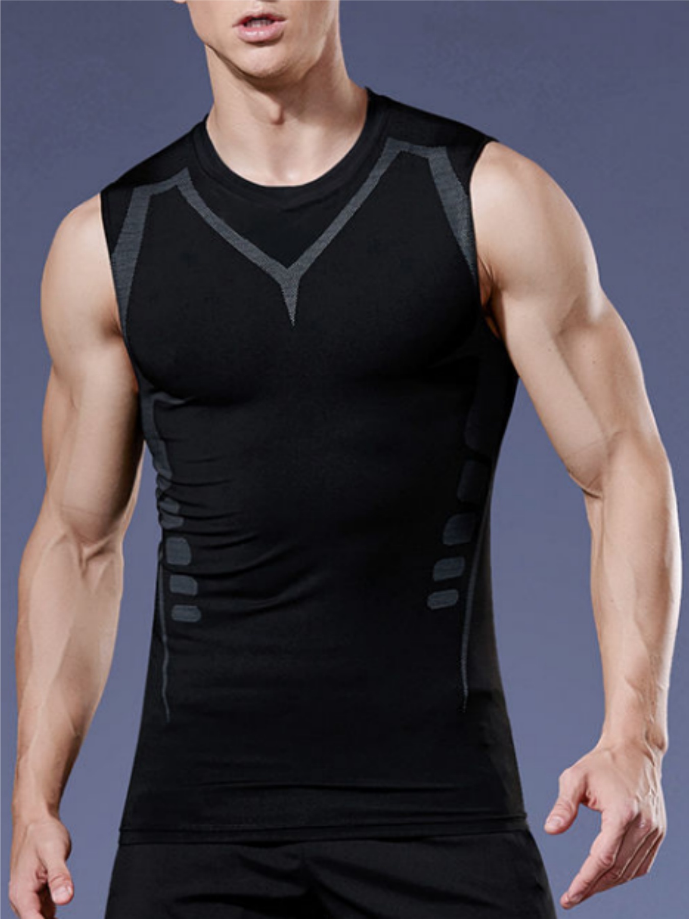 Men's Tight Vest Compression S - đánh giá và giá Compression Shirt Workout