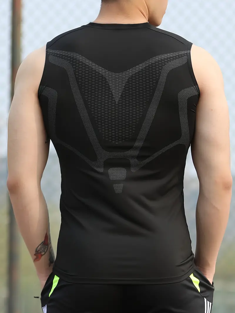 Men's Tight Vest Compression S - đánh giá và giá Compression Shirt Workout