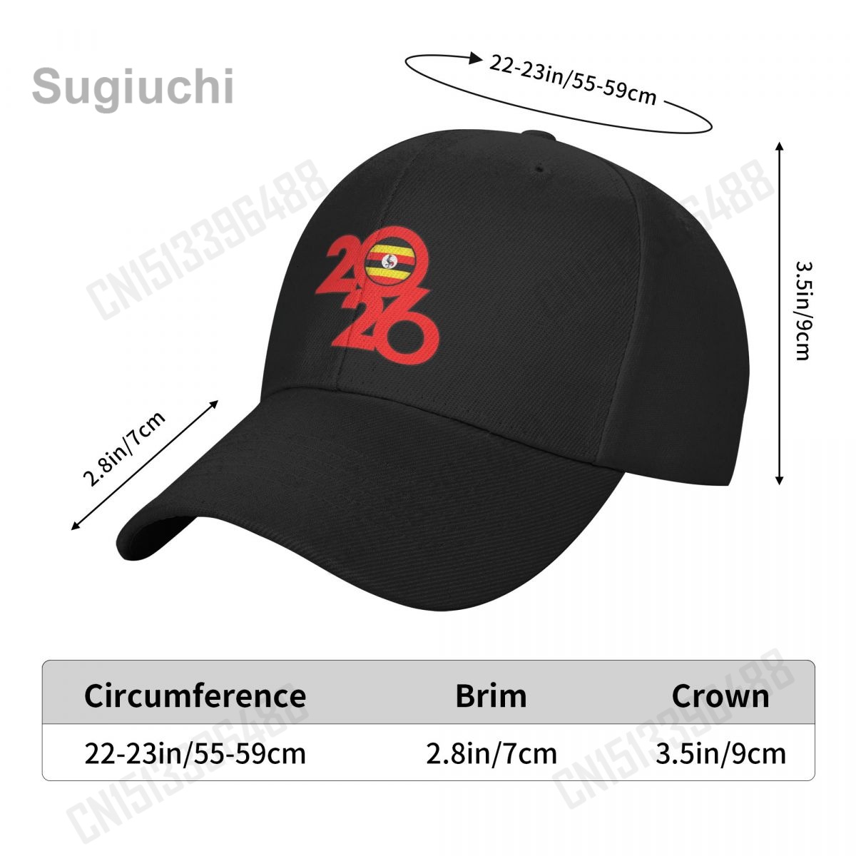 Uganda Flag With 2026 Baseball - đánh giá và giá Men Fashion Uganda