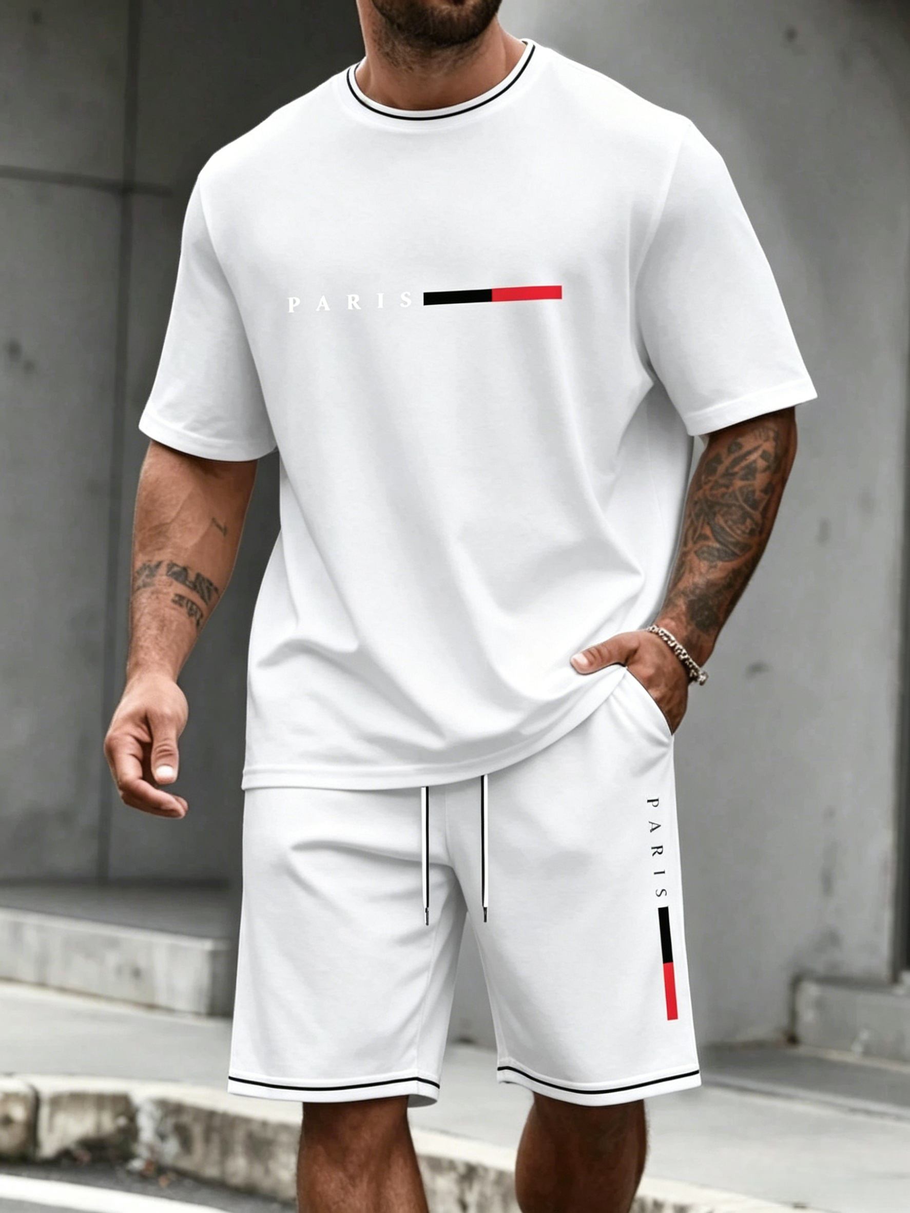 Men's Tracksuit 2 Piece ​O-nec - đánh giá và giá Men'S Fashion Undershirt