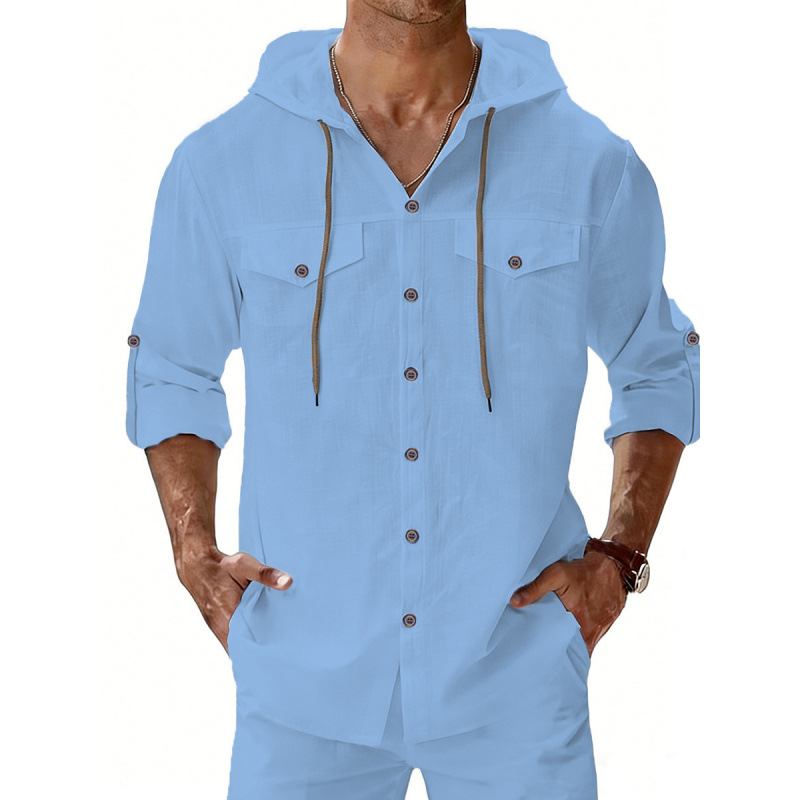 New Spring Summer Men's Hooded - đánh giá và giá Men'S Fashion Color