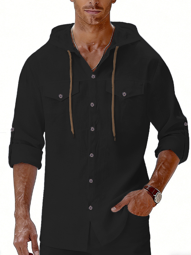 New Spring Summer Men's Hooded - đánh giá và giá Men'S Fashion Color