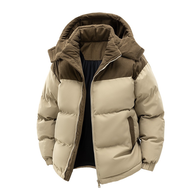 Men's Winter Thickened Cotton- - đánh giá và giá Corduroy Jacket Men