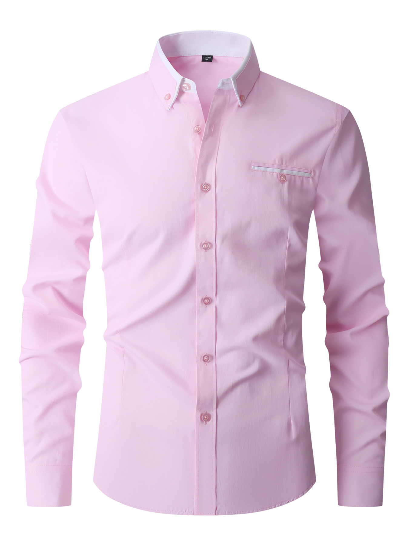 Men Formal Shirt Long Sleeve O - đánh giá và giá Men'S Fashion Color