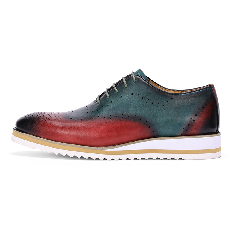 Luxury Men's Dress Shoes Genui - đánh giá và giá Oxford Shoes Brogue