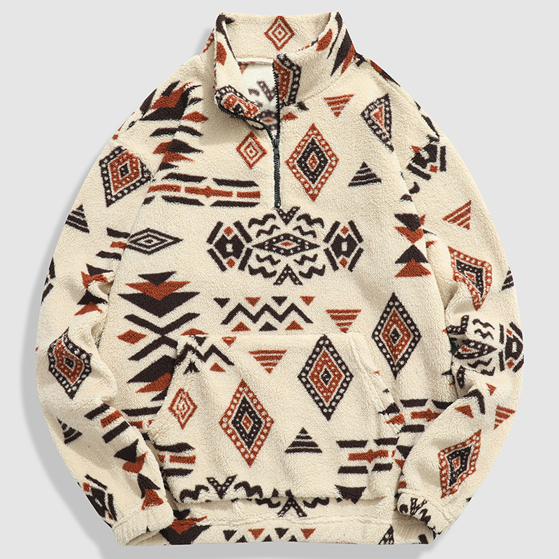 Men's fleece jacket,half-zippe - đánh giá và giá Varsity Jacket Letterman