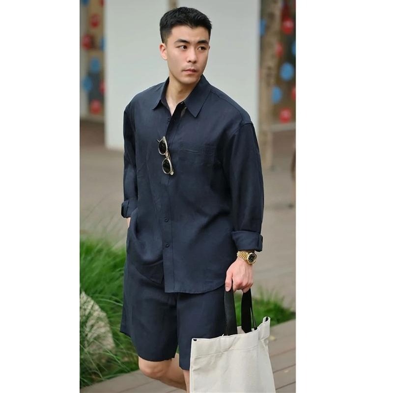 Summer Casual Set Lyocell Line - đánh giá và giá Mens Fashion Casual 2026