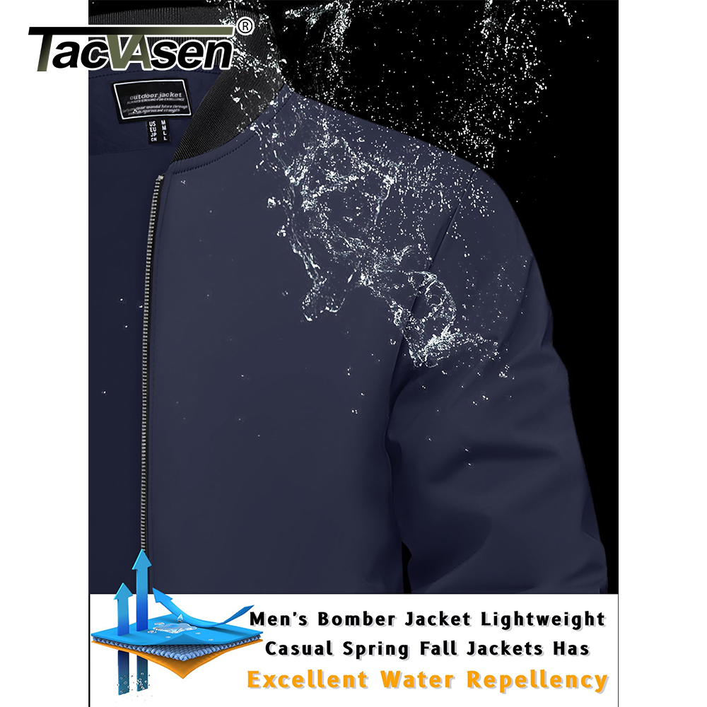 TACVASEN Men's Varsity Jacket  - đánh giá và giá Varsity Jacket Letterman