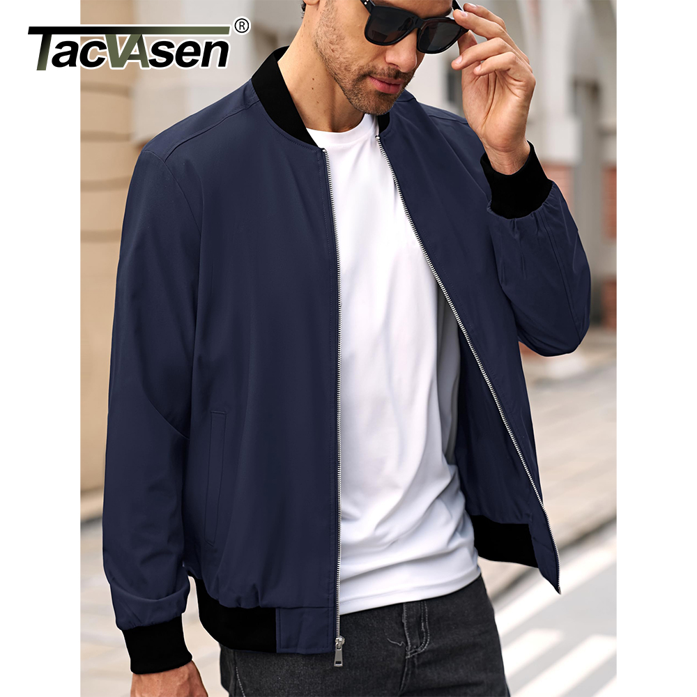 TACVASEN Men's Varsity Jacket  - đánh giá và giá Varsity Jacket Letterman