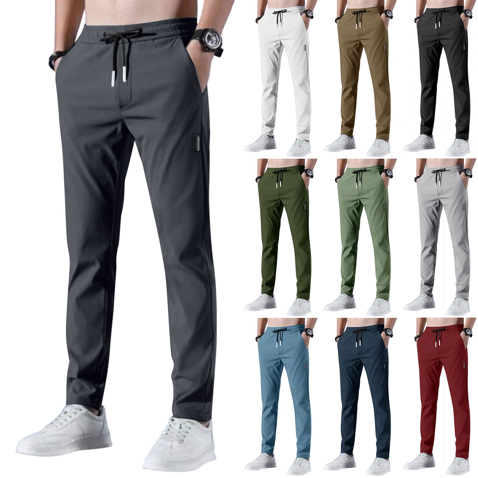 Men'S Loose Trousers Summer Sl - đánh giá và giá Men'S Fashion Trousers