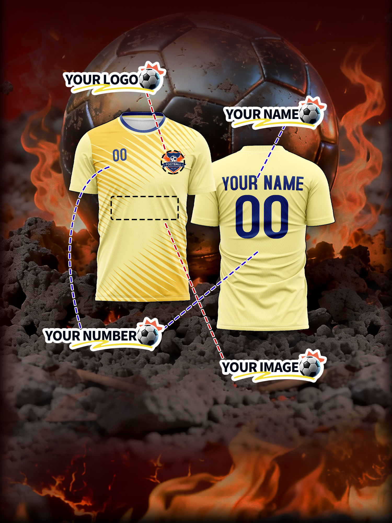 Custom Image Number Name Socce - đánh giá và giá Men'S Fashion Names
