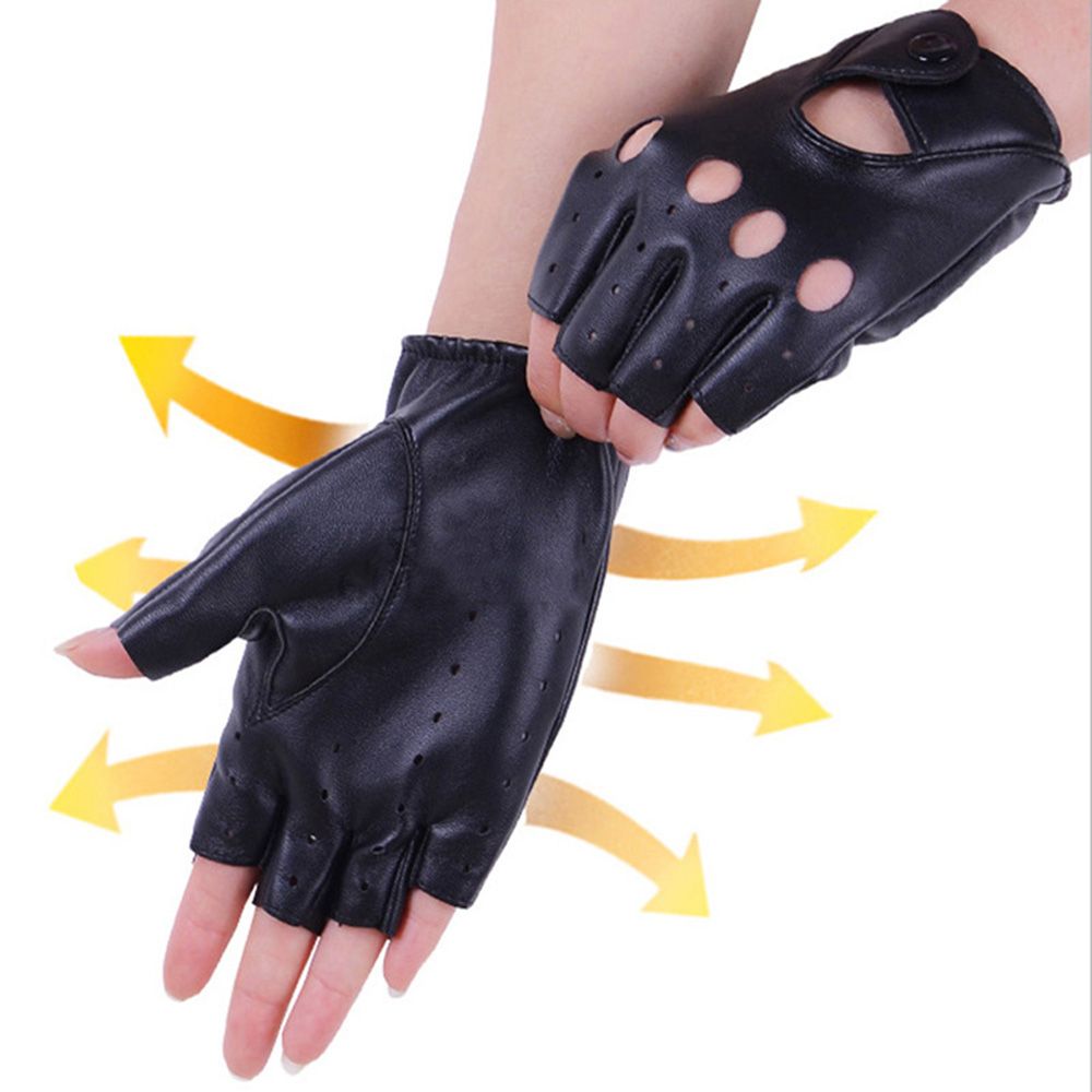 Fashion Fingerless Gloves Hot  - đánh giá và giá Driving Gloves Leather