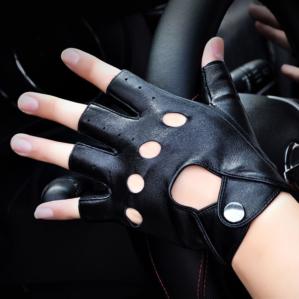 Fashion Fingerless Gloves Hot  - đánh giá và giá Driving Gloves Leather