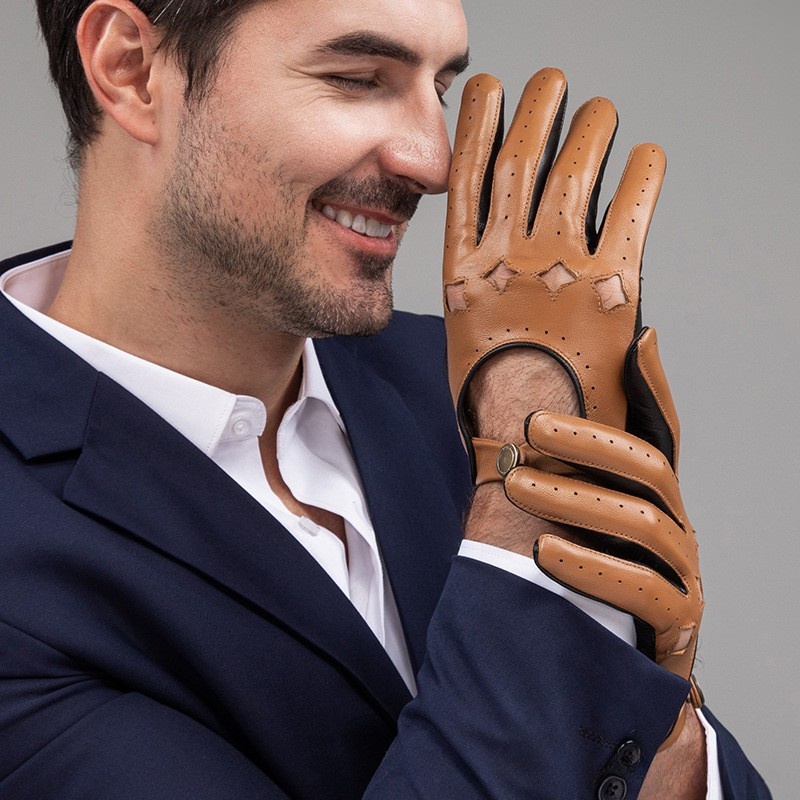 Men Leather Gloves Motorcycle  - đánh giá và giá Driving Gloves Leather