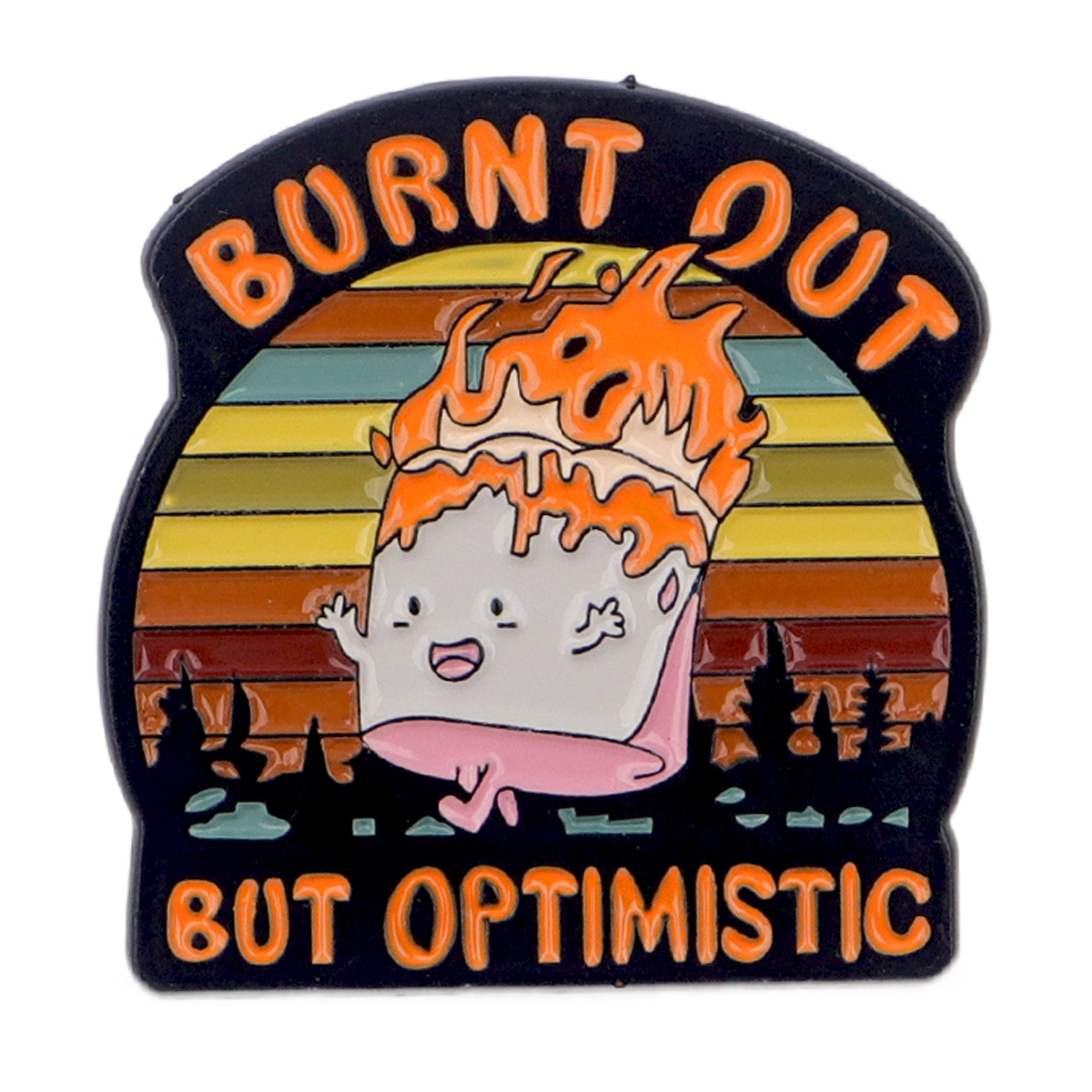Fire Badges Enamel Pin Brooche - đánh giá và giá Men'S Fashion Accessories