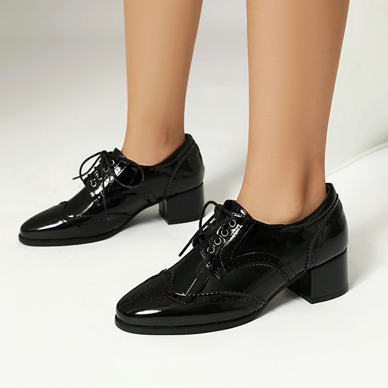 Metallic Silver Shimmery Women - đánh giá và giá Oxford Shoes Brogue