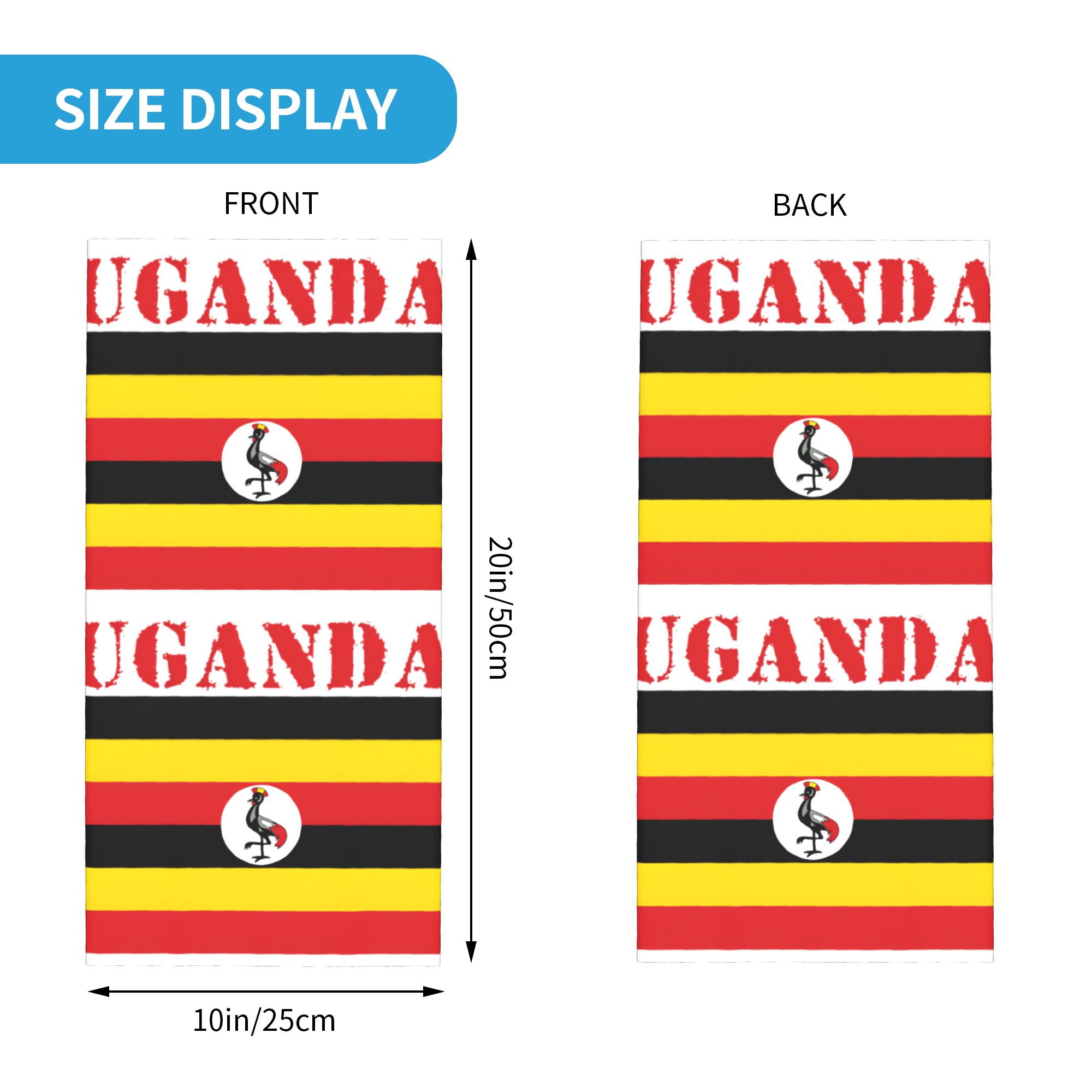 Uganda Flag Winter Headband Ne - đánh giá và giá Men Fashion Uganda