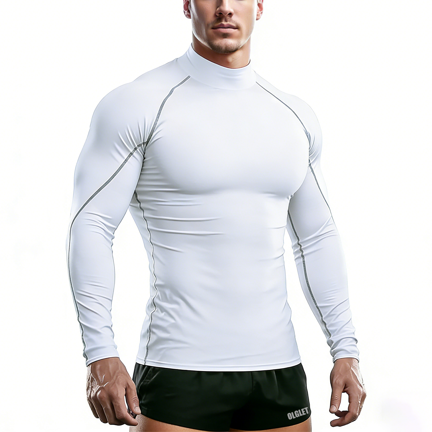 Sport T-shirt Men Compression  - đánh giá và giá Compression Shirt Workout