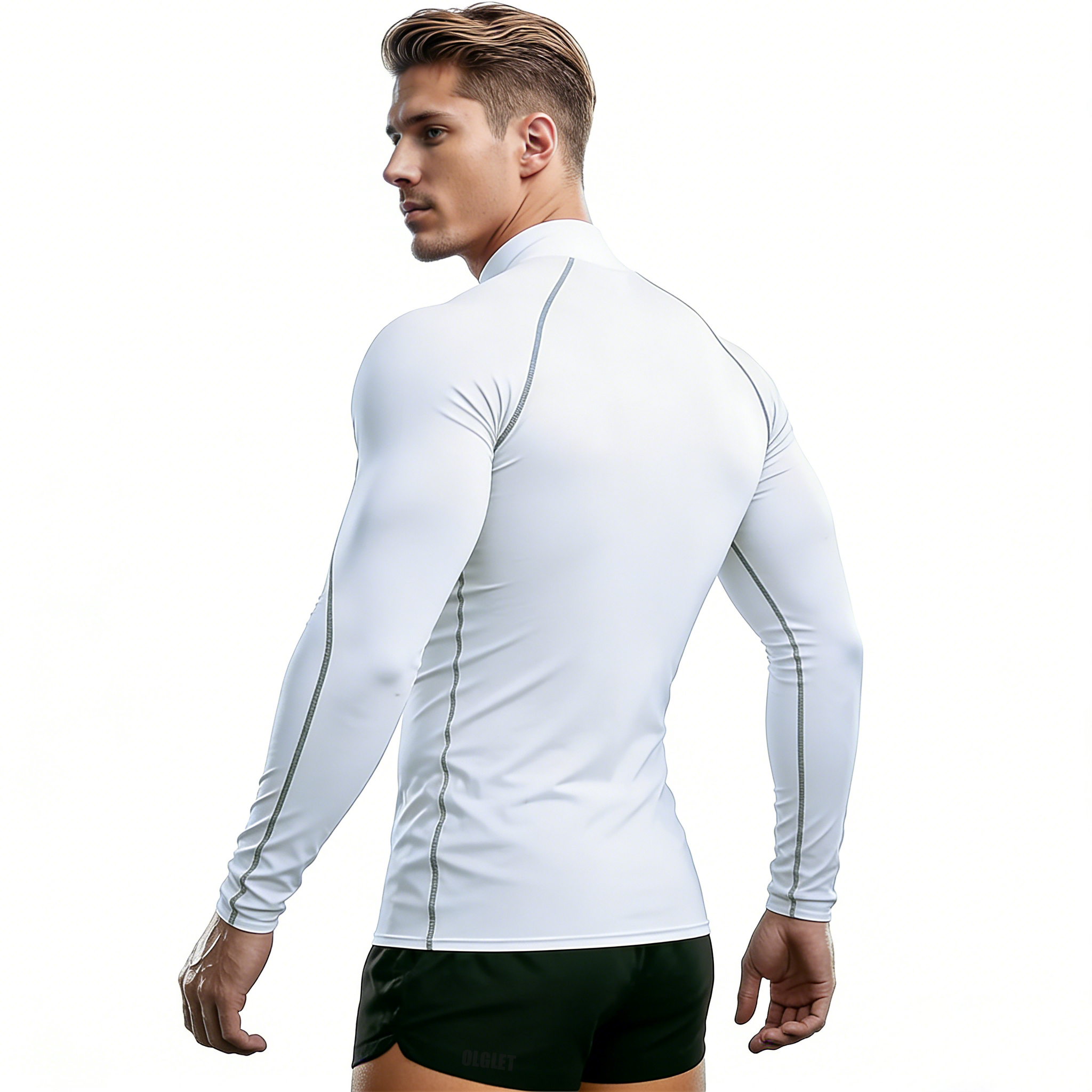 Sport T-shirt Men Compression  - đánh giá và giá Compression Shirt Workout