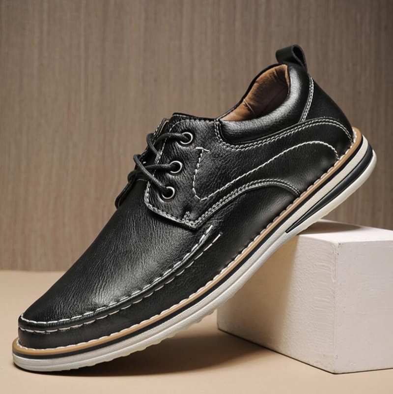 Genuine Leather Men Dress Shoe - đánh giá và giá Oxford Shoes Brogue