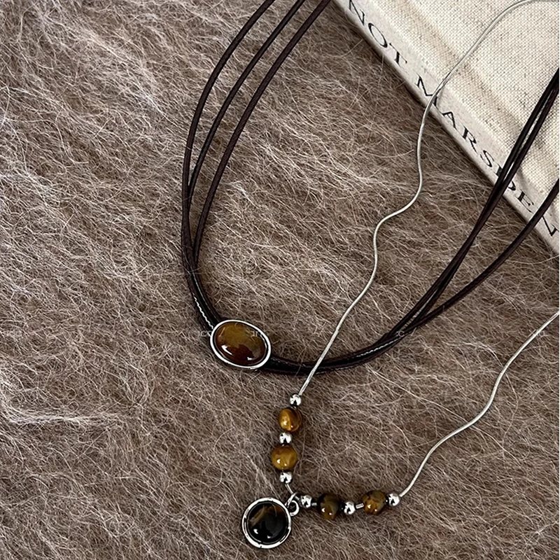 Nature Stone Pendants & Neckla - đánh giá và giá Quality Men'S Fashion