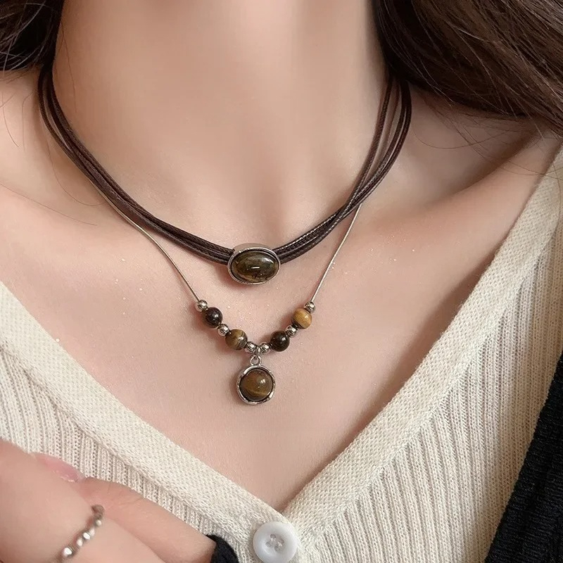 Nature Stone Pendants & Neckla - đánh giá và giá Quality Men'S Fashion