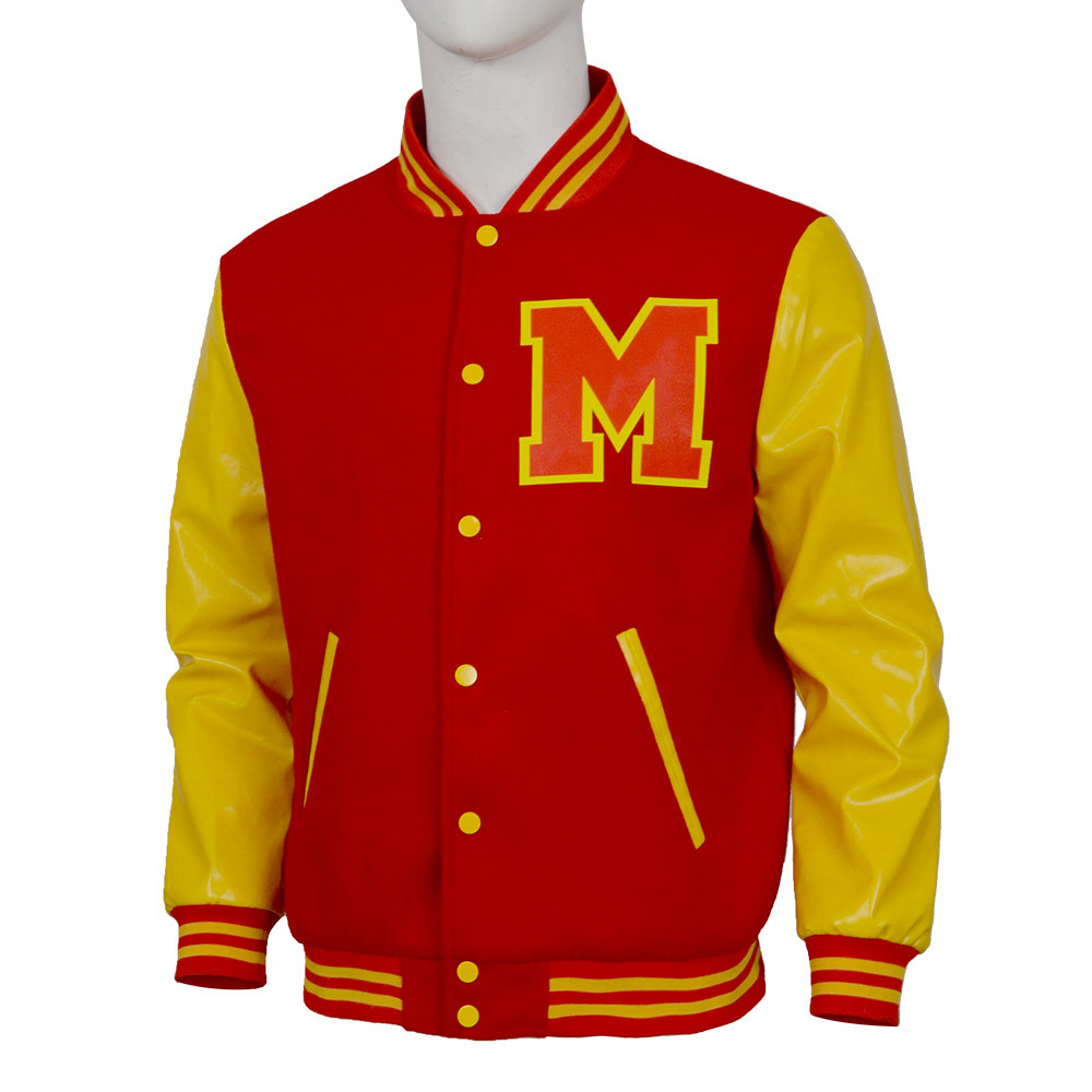 Men's Michael Jackson Cosplay  - đánh giá và giá Varsity Jacket Letterman