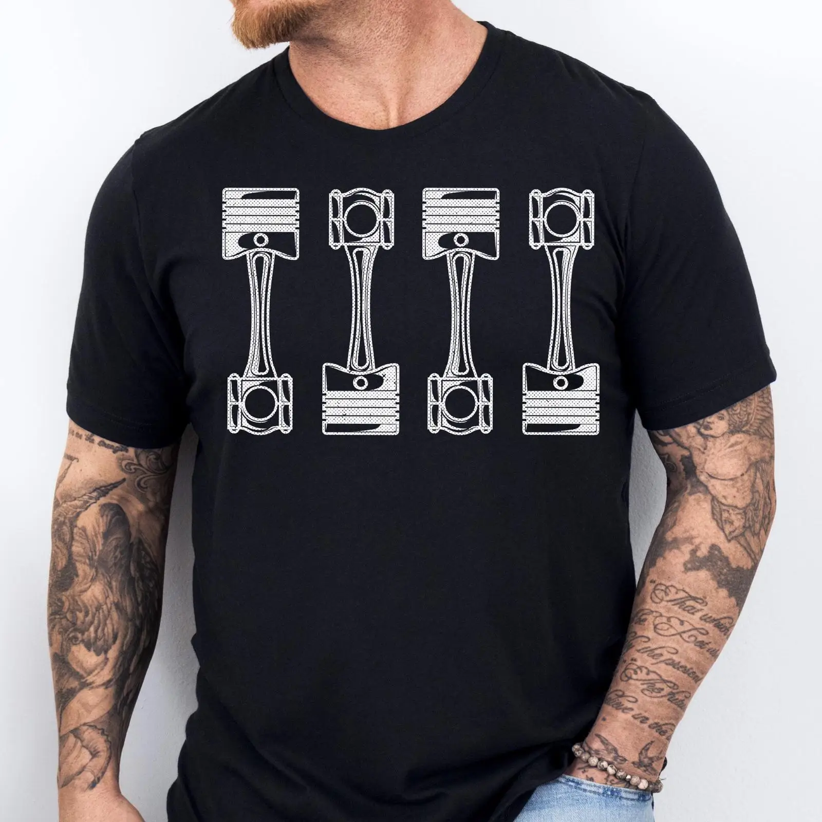 Car Engine Pistons T Shirt Aut - đánh giá và giá Men'S Fashion Garage