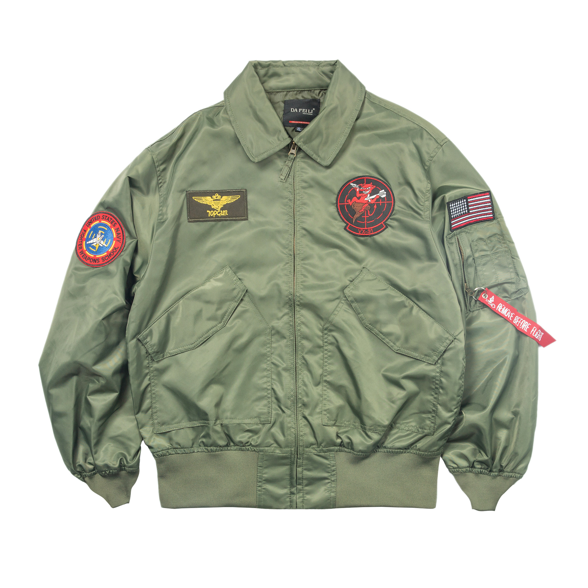 TOP GUN CWU-45P Plus Size Wate - đánh giá và giá Varsity Jacket Letterman