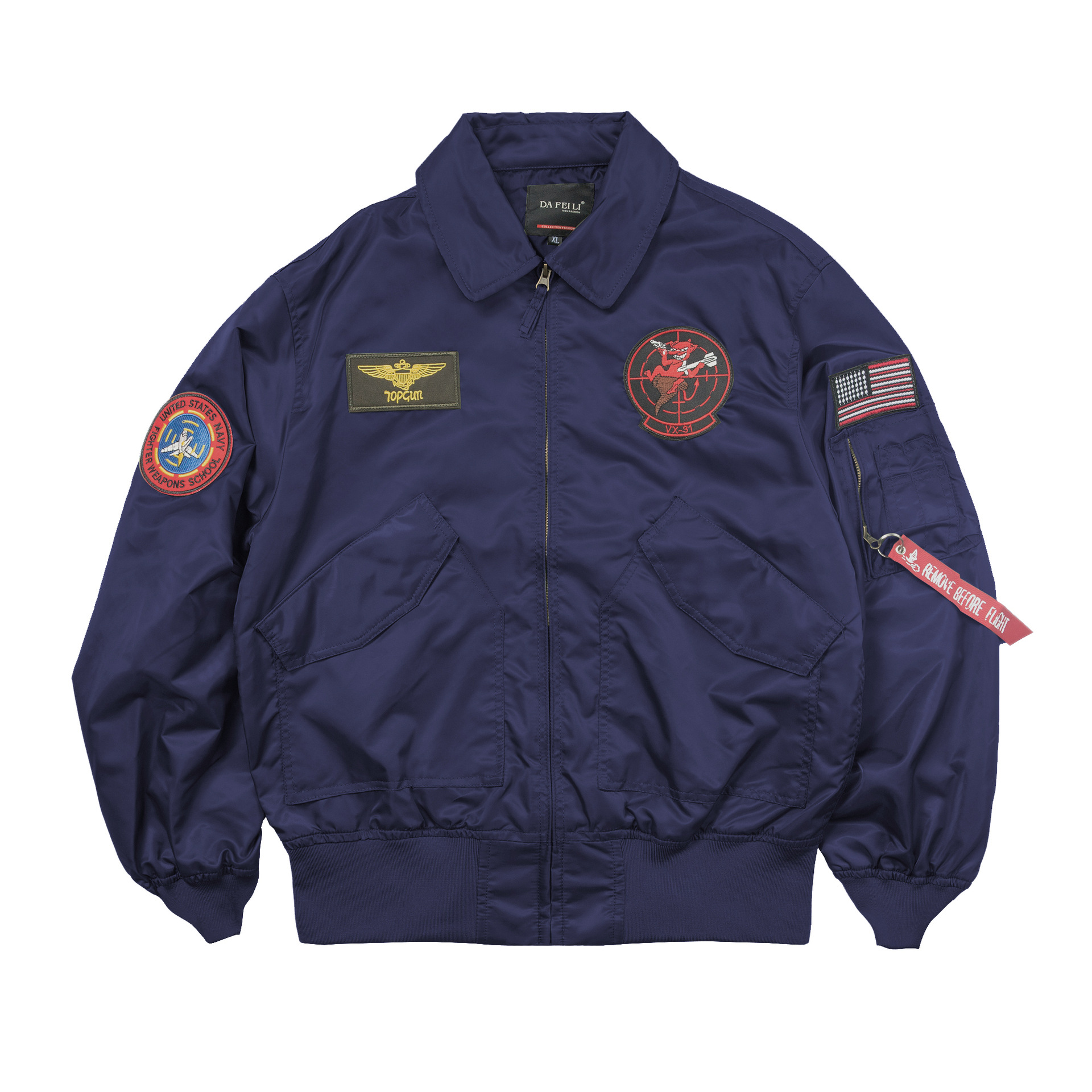 TOP GUN CWU-45P Plus Size Wate - đánh giá và giá Varsity Jacket Letterman