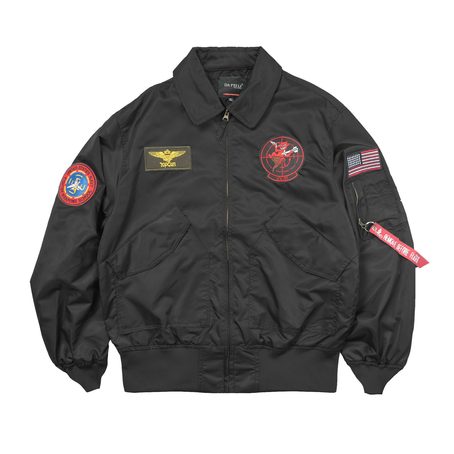 TOP GUN CWU-45P Plus Size Wate - đánh giá và giá Varsity Jacket Letterman
