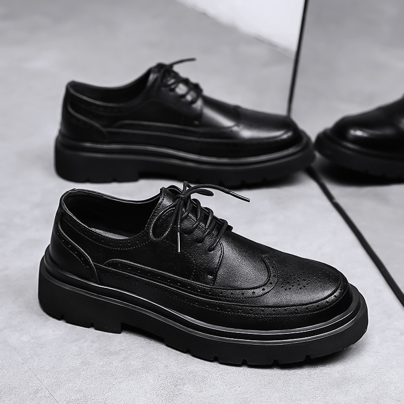 Men's Black Brogue Dress Shoes - đánh giá và giá Oxford Shoes Brogue
